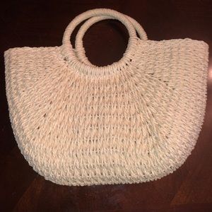 Straw Purse - never used